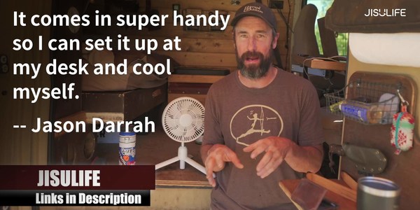 JISULIFE & YouTuber "Primal Outdoors - Camping and Overlanding"