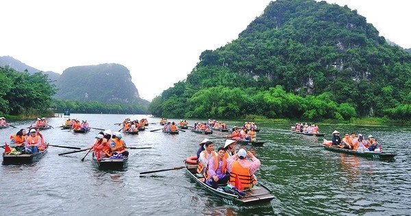 Khu du lịch Tràng An Ninh Bình. Ảnh: TITC.