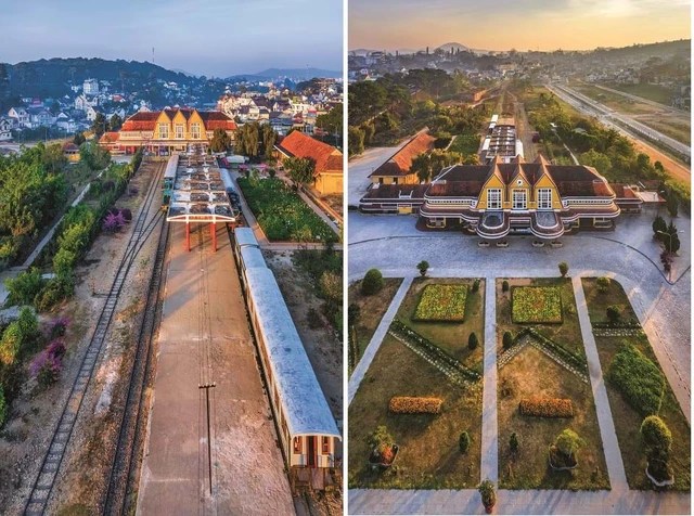 Thap Cham - Da Lat is one of the first two climbing cog railways in the world